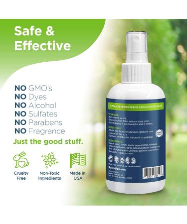 Rocket Pure Natural Shoe & Foot Deodorizer Spray (Mint, 2 Pack) - Odor Eliminator for Shoes & Feet, Foot Deodorant, Freshener - 4 Fl Oz - Buy Online on GoSupps.com