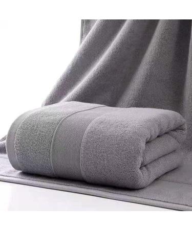 Pupopik 2 Pack Hand Towels - 100% Cotton, Highly Absorbent & Quick Dry (14 x 30 Inch) - Gray Towels for Bathroom, Hotel, Kitchen & Spa - Buy Online on GoSupps.com