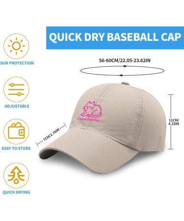 Ibuprofen Golf Hat for Women's Adjustable Cap Cream-coloured One Size - Buy Online on GoSupps.com