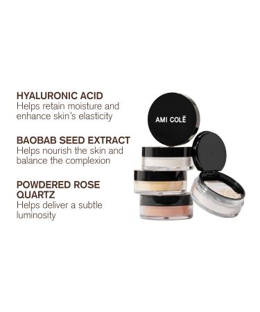 Ami Col Skin Melt Talc-Free Loose Setting Powder - Lightweight Translucent Finishing Face Powder for Flawless Makeup Finish - Buy Online on GoSupps.com