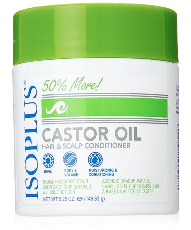 Isoplus Castor Oil Hair/Scalp Conditioner  5.25 Ounce