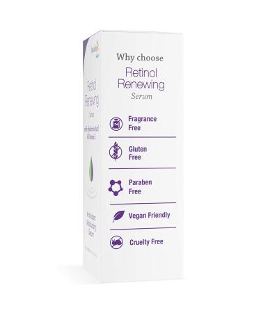 Hyalogic Retinol Serum | Skin Renewal & Wrinkle Repair with Hyaluronic Acid & Vitamin A | Clearer Radiant Skin - 0.47 fl oz | International Shipping - Buy Online on GoSupps.com