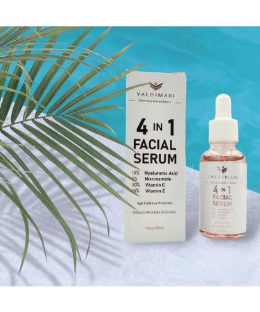 Shop 4-in-1 Facial Serum | Hydrating & Anti-Aging - Global Shipping Available - Buy Online on GoSupps.com
