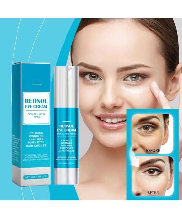 Retinol Under Eye Cream Instant Lift Plus Dark Circles - Instant Firm Eye Tightener Anti Aging Eye Cream for Dark Circles and Puffiness Eye Bags Treatment Skin Care Hydrates & Lifts (1) - Buy Online on GoSupps.com