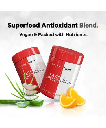 Codeage Instantfood Fast Fruits Over 15 Fruits Powders Equivalent All-in-One Vegan Daily Whole Food Vitamins - Berries Antioxidant Polyphenols & Bioflavonoid Multivitamin Non-GMO 90 Capsules - Buy Online on GoSupps.com