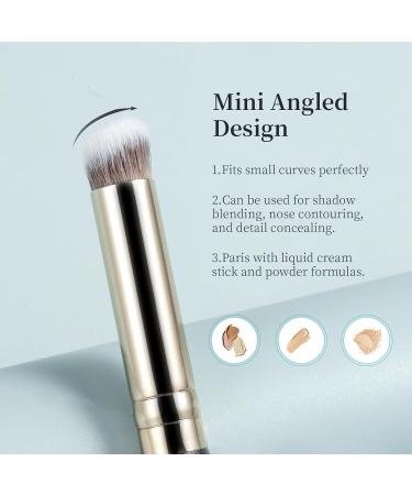Bethy Beauty Concealer Brush | Perfect Under Eye Nose Contouring & Eyeshadow Application | Shop Internationally - Buy Online on GoSupps.com