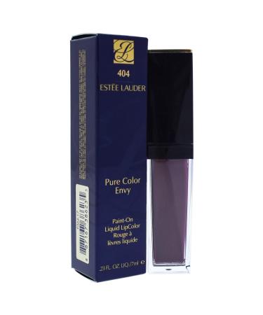 Estee Lauder Pure Envy Paint on Liquid Lip Color that delivers intense  smooth  ultra-comfortable 404 Orchid Flare for Women  0.23 Ounce 404 Orchid Flare 0.23 Ounce (Pack of 1)