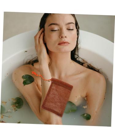 BIUDECO 8 Pcs Soap Foaming Net Rapid Drying Towel Bath Scrubber Foam Net for Saop Soap Nylon - Buy Online on GoSupps.com