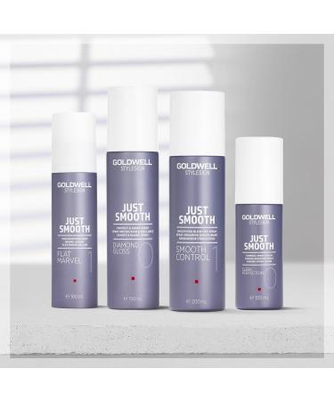 Goldwell StyleSign Just Smooth Sleek Perfection Thermal Spray Serum 100ml - Ultimate Heat Protection - Buy Online on GoSupps.com