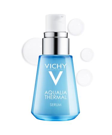 Vichy Aqualia Thermal Hydrating Face Serum  Hyaluronic Acid Serum for Face with 97% Natural Origin Ingredients  Smooth Fine Lines and Wrinkles  Silicone and Mineral Oil Free - Buy Online on GoSupps.com