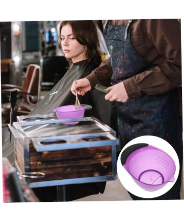 FRCOLOR 10 STK Hair Sealer Shells Professional Hair Salon Tools for Mixing & Coloring | Violet Rubber Applicator 16.5x12.2 cm - Durable & Easy to Use - Buy Online on GoSupps.com