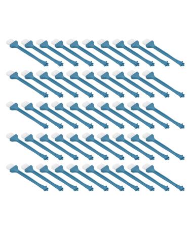 Shaving Brush 50pcs Shaving Brush Soft Bristles Electric Shaver Cleaning Brush Replacement with PP Handle