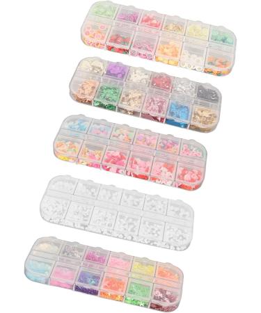 Cute Nail Charms Nail Glitter Charm Ornaments Nail Art Decorations Glitter Accessories for DIY Craft Nail Art Design Manicure Decor - Buy Online on GoSupps.com