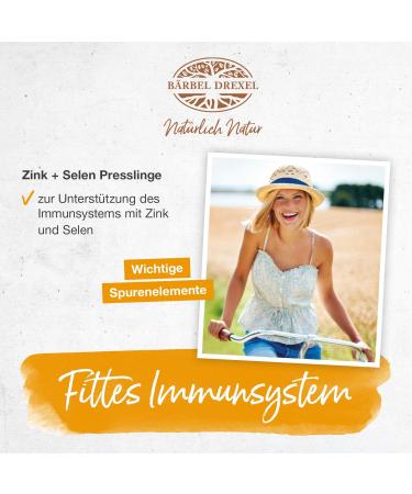 B rbel Drexel Zink + Selenium Capsules - Vegan Zinc Glycinate for Skin Hair Nails & Immune Support (145 pcs) - Premium Quality from Germany - Buy Online on GoSupps.com