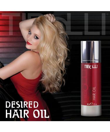 Tibolli Desired Hair Oil 1 fl oz - Anti-Frizz & Repair for Dry Damaged Hair - Natural Ingredients for Men & Women - 30ml - Buy Online on GoSupps.com