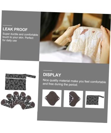Minkissy 24-Piece Leak-Proof Ankle Towel Set | Reusable Menstrual Pads & Waterproof Inserts for Women - Buy Online on GoSupps.com