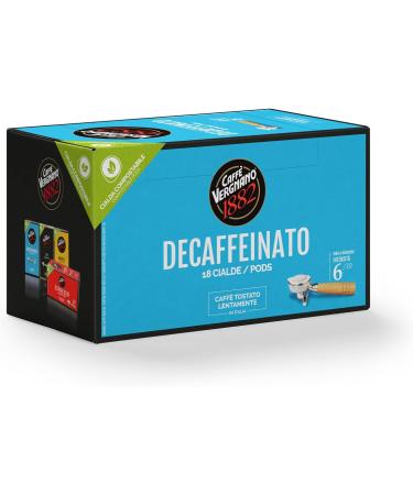 Caff Vergnano 1882 Decaffeinato coffee pods - 1x18 pods - Buy Online on GoSupps.com