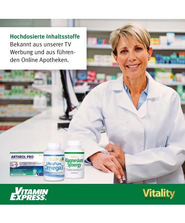 Probio 14: Daily Probiotic with 14 Bacterial Strains | 60 Vegetarian Capsules for Intestinal Health | 212 mg Active Cultures & 200 mg FOS - Vitality Nutritionals by VitaminExpress - Buy Online on GoSupps.com