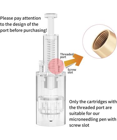 12 Pins Needles - 10 Sterile Replacement Cartridges for Microneedle Pen | Individually Packed for Chemical Links - Buy Online on GoSupps.com