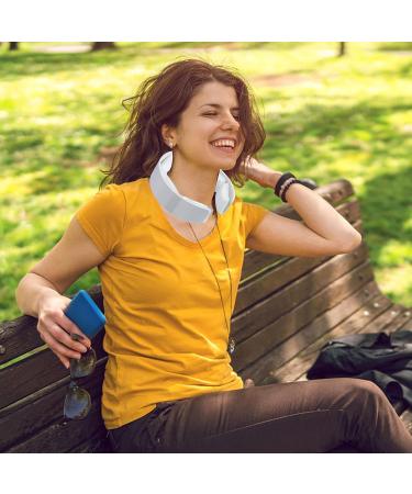 Cooling Neck Wraps Wearable Neck Cooler Tube for Sports | Neck Tube Cooler for Women Men for Sports Rock Climbing Cycling Backpacking Hiking Cle-ca Pcm White  - Buy Online on GoSupps.com