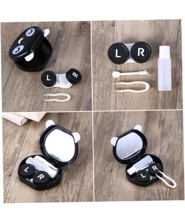 Healeved 6 PCS Colored Contact Lens Case - Panda Lens Storage Container for International Shipping - Buy Online on GoSupps.com