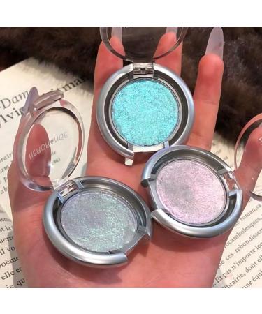  KARLOR Metallic Pink Glitter Eyeshadow Palette Pearl Gradient Eyeshadow Palette Unique Makeup Shine Punk Glow (04# Pink) - Buy Online on GoSupps.com