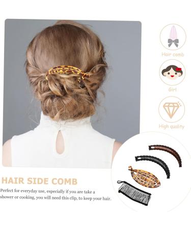 Didiseaon Banana Clips 1 Set Banana Clip Headwear for Women Banana Hair Clips for Women Hair Teasing Comb Fish Shape Hairpin Hair Combs for Women European and American Holder Woman Plastic - Buy Online on GoSupps.com