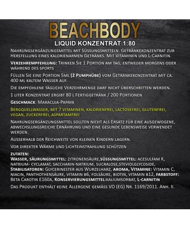 Buy Delicious Beachbody Liquid Passion Fruit Papaya - Boost Energy & Wellness - International Shipping Available - Buy Online on GoSupps.com