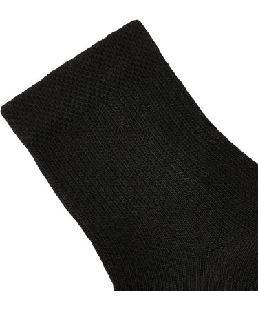 Dr. Scholl's Women's Diabetes & Circulator Socks - 4 & 6 Pair Packs - Non-binding Comfort - Moisture Management - Size 8-12 Black - Buy Online on GoSupps.com