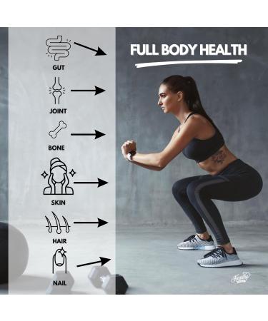 HEARTHY FOODS Collagen Powder - 18g Protein - Pure Halal Collagen Peptides Grass Fed Organic Hydrolyzed Powder | Type I and III Unflavoured Keto Friendly Gluten Free No Sugar Non GMO 16 Oz - Buy Online on GoSupps.com
