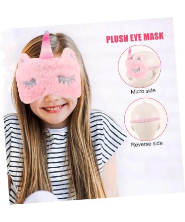 Beaupretty Pink Night Blindfold & Sleep Eye Mask Soft Animal Design for Kids & Adults Perfect for Sleep Travel & Parties 1 Count - Buy Online on GoSupps.com