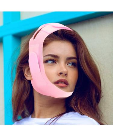 V Face Facial Slimming Strap Slimming Chin Strap Face Tape Facial Belt Anti Aging Face Shaper Band Face Lifting up Belt Chin Lift Strap Compact Tool Silica Gel - Buy Online on GoSupps.com