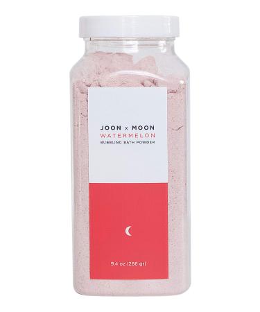 JOON X MOON Bubbling Bath Fizz  (Watermelon  1 Pack)  Soothing Bath Soak for Relaxation and Hydrated Skin  Shea Butter  Coconut Oil and Vitamin E for a Nourishing Bubble Bath  9 oz 9.4 Ounce (Pack of 1)