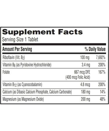 Excedrin Head Care Proactive Health | 110 Count Dietary Supplement with Magnesium, Riboflavin, Vitamin B6, Folic Acid, Vitamin B12 for Head Health and Comfort - Buy Online on GoSupps.com