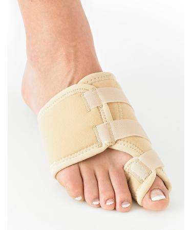 Neo G Bunion Corrector, Soft Support - for Big Toe Alignment, Hallux Valgus Correction, Inflammation, Pre/Post-Operative Aid - Malleable Metal Splint - Class 1 Medical Device (Left)