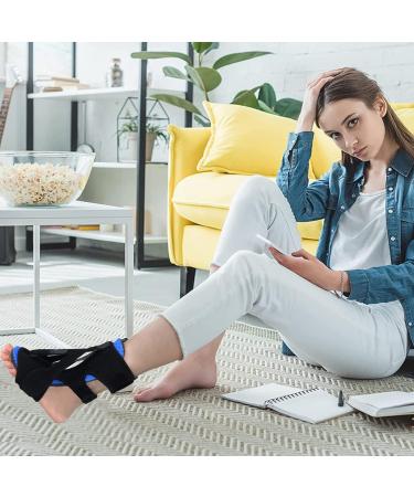 Plantar Fasciitis Night Splint & Foot Drop Brace - Lightweight Heel Pain Relief for Men & Women - Ankle Support - Buy Online on GoSupps.com