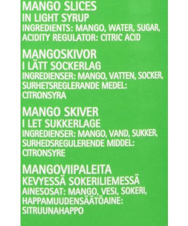 Delmonte Exotics Mango Slices in Light Syrup 425g - Buy Online on GoSupps.com