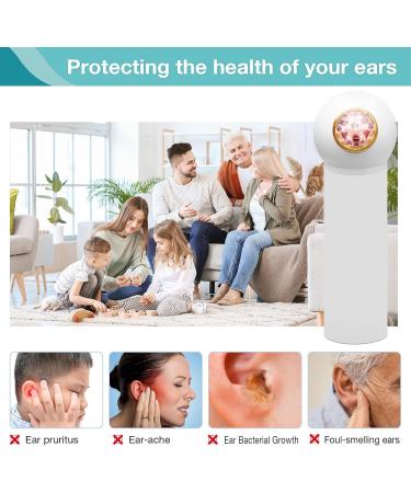 Rechargeable Ear Dryer with 3 Tips | Warm Air Drying for Kids & Adults | Perfect for Swimming Bathing & Hearing Aids - Buy Online on GoSupps.com