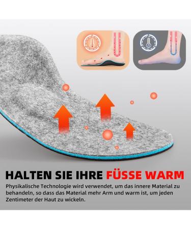 Valsole Orthopedic Insoles for Men & Women - Soft Shoe Inserts for Flat Feet & Plantar Fasciitis (EU 47-48 30.5cm) - Relief from Foot Pain - Buy Online on GoSupps.com