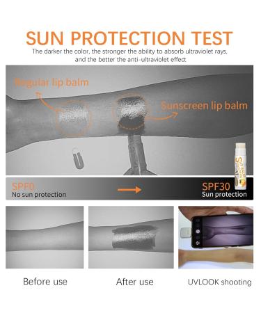 Shop SPF 30 Lip Balm Set - 3 Pcs Hydrating Flavored Lip Balm with Vitamin E & Aloe Vera for Women & Girls - International Shipping Available - Buy Online on GoSupps.com