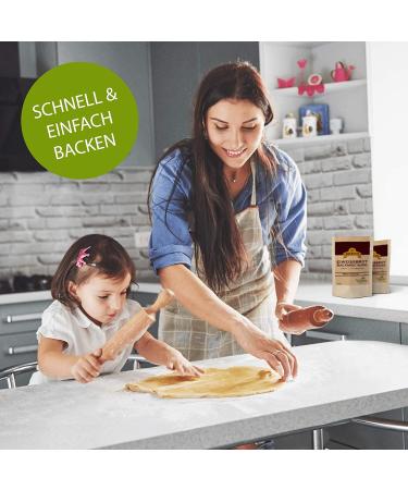 Buy Brothers Protein Bread Baking Mix Classic - 2.5 kg | 90% Fewer Carbs | Wheat-Free Diabetic-Friendly Rye Bread | Made in Germany - Buy Online on GoSupps.com