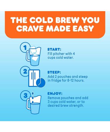 Dunkin' Cold Brew Ground Coffee Packs 8.46 oz - Pack of 6 - Buy Online on GoSupps.com