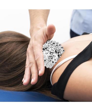6-Piece Silver Spiked Magnetic Massage Balls for Stress Relief - Acupressure Hedgehog Design (32 mm) - Buy Online on GoSupps.com