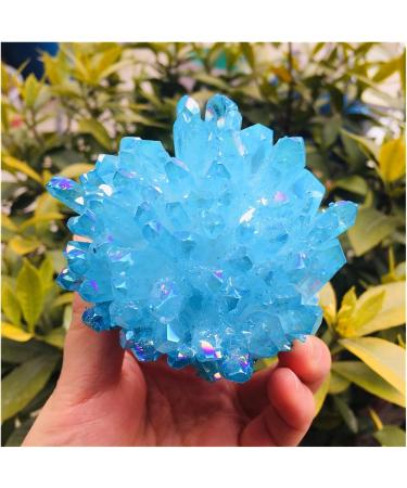 Natural Crystal Cluster White Specimen Ore Reiki Stone Raw Crystal Home Decor Decoration Gift 300-400g - Buy Online on GoSupps.com
