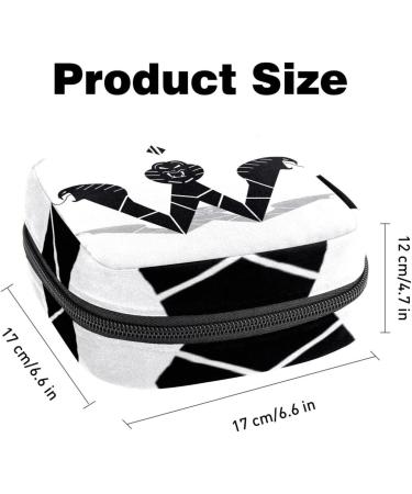 Menstruation Pad Bag with Zipper | Women's Tampon & Napkin Bag | Stylish & Convenient Collectives for Women & Girls - Buy Online on GoSupps.com