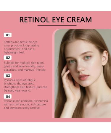 Retinol Eye Cream - Eye Tightening Cream to Reduce Under Eye Bags & Dark Circles Hydrating Anti-Aging Eye Treatment for Wrinkles and Fine Lines 0.71 OZ - Buy Online on GoSupps.com