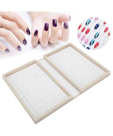 High-Quality Nail Tips Display Book | Easy Carry Color Card for Manicure & Salon Use | Space-Saving Design - Buy Online on GoSupps.com