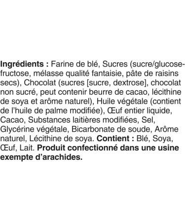 Bear Paws Brownie Cookies (Pack of 6) - Soft Cookie Snack Packs Family Size Peanut Free School Snacks 6x480g 72 pouches Brownie Pack of 6x480g (72 Pouches) - Buy Online on GoSupps.com