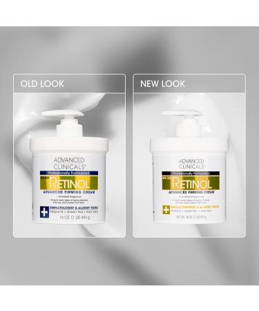 Advanced Clinicals Advanced Retinol Cream + Vitamin C Hydrating Body Oil Set - Buy Online on GoSupps.com