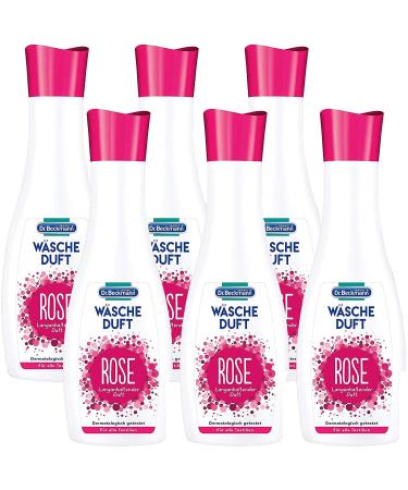Dr.Beckmann laundry air rose for fresh and long -lasting fragrance without fabric softener and suitable for all textiles 6 -pack (6x 250 ml) - Buy Online on GoSupps.com